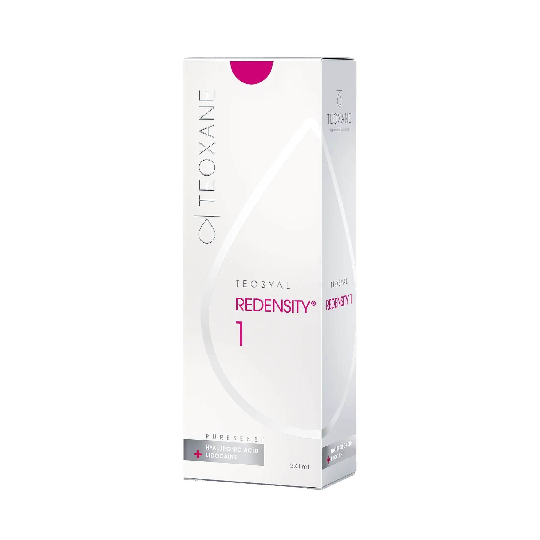 Teosyal ® PureSense Redensity 1 - 2 x 1ml Leichtes Skin Booster Serum für strahlenden Hautglow und Struktur