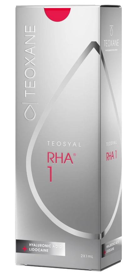 Teosyal RHA 1 – Hyaluronfiller für feine, oberflächliche Falten im Gesicht, Hals & Dekolleté