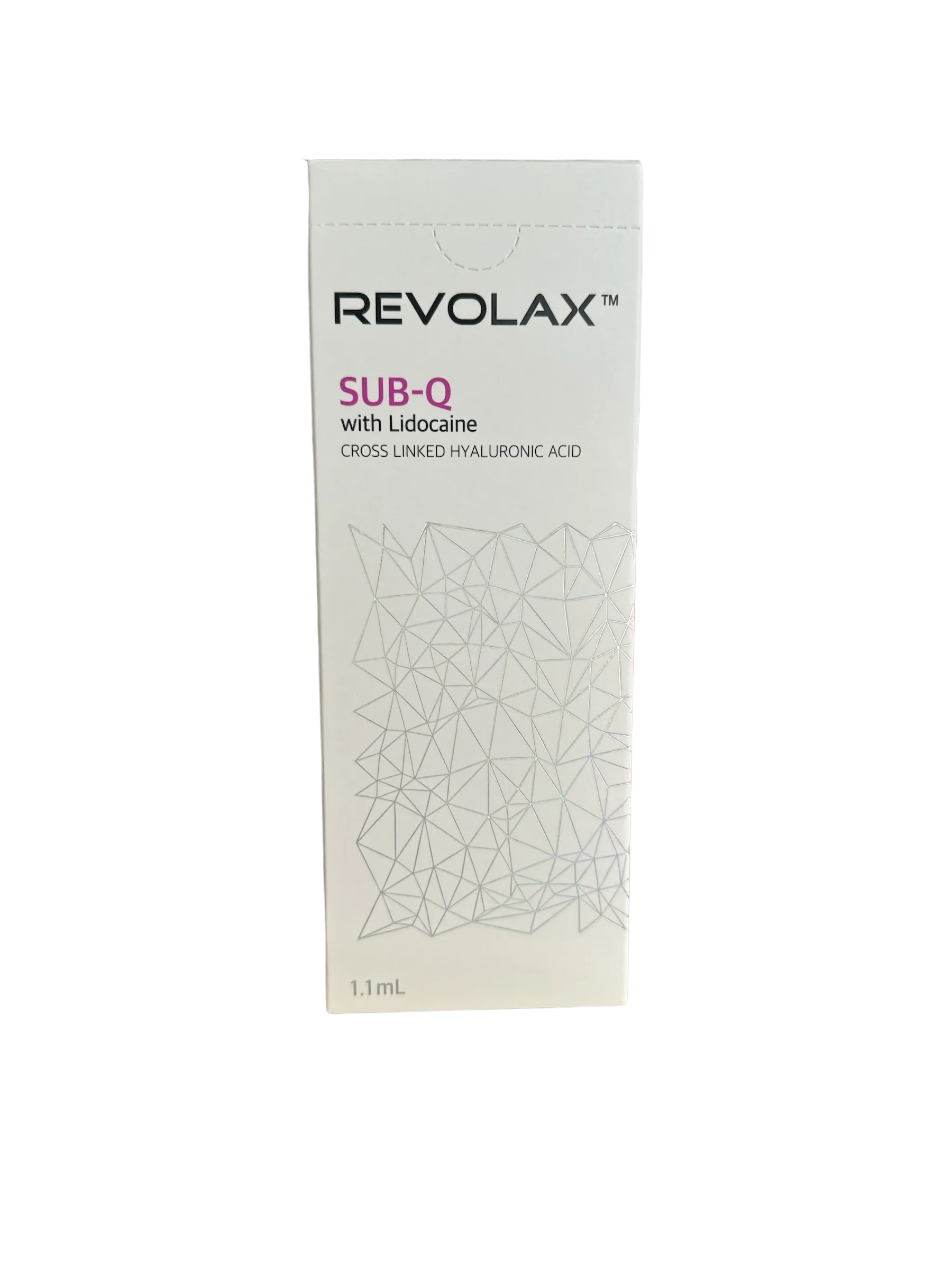 REVOLAX SUB-Q Lidocaine 1 x 1,1ml Robustes Volumen-Gel mit Lidocaine für sanfte Behandlung